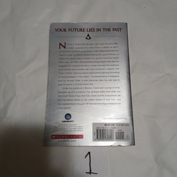 Last Descendants An Assassin's Creed Series by Matthew J. Kirby Scholastic PB 1 - Picture 2 of 5